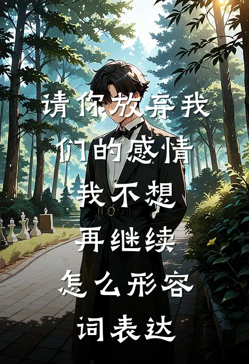 请你放弃我们的感情,我不想再继续,怎么形容词表达