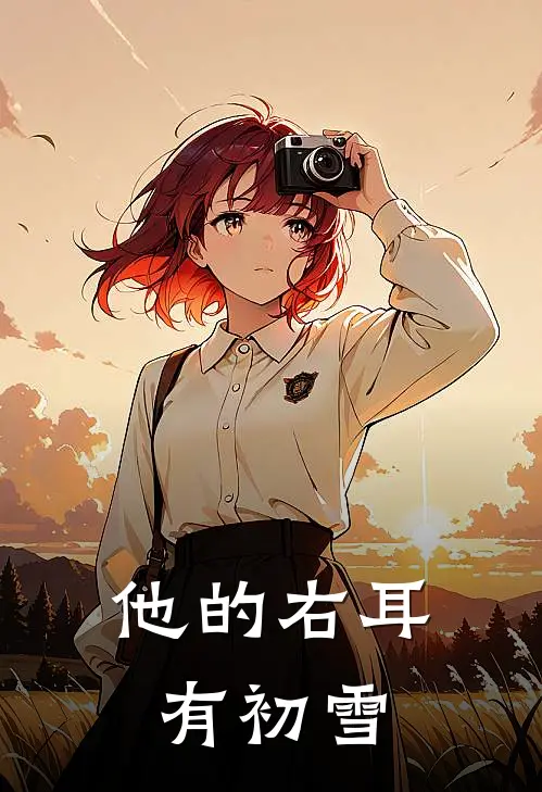 他的右耳有初雪