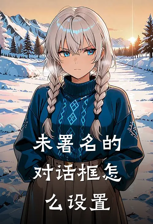 未署名的对话框怎么设置