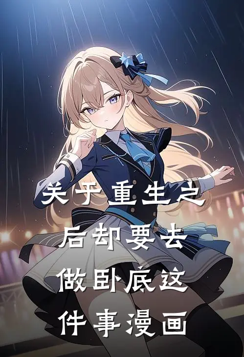 关于重生之后却要去做卧底这件事漫画