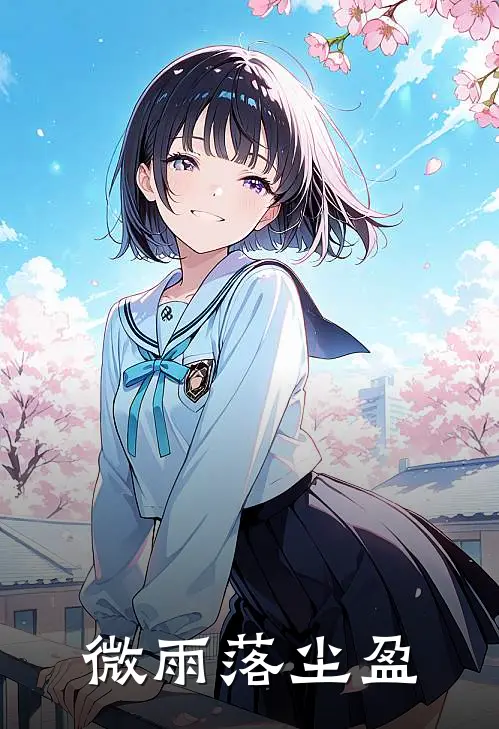微雨落尘盈